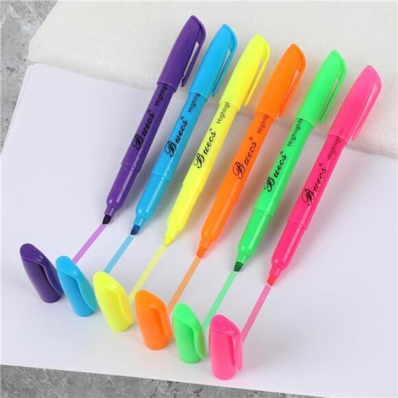 Kids 108 Pcs Highlighters Bulk‎ Assorted Colors Pen Home Office School Supplies - Picture 6 of 7